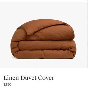 Parachute• linen duvet cover - terra